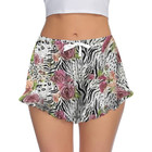 Women's Ruffled Hem Soft Printed Pajama Shorts Sleepwear (5-Pairs) product image