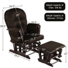 Glider Chair and Ottoman Set product image