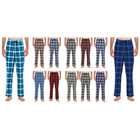 Men's Soft 100% Cotton Flannel Plaid Lounge Pajama Pants (1- or 3-Pairs) product image