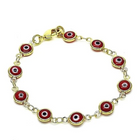 Women's 18K-Gold-Plated Protection Good Luck Bracelet product image