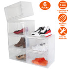 NewHome™ Collapsible Shoe Box (6-Pack) product image