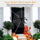 Halloween Spider and Web Decoration product image