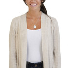 Monogrammed Disc Necklace product image