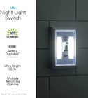 Stick-on Wireless LED Light Switch (8-Pack) product image