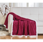 Sheradian Reversible Braided Sherpa Throw Blanket product image