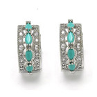 Lab-Created Sparkling Gemstone Earrings product image