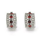 Lab-Created Sparkling Gemstone Earrings product image