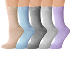 Women's Warm Thick Merino Lamb Wool Winter Thermal Socks (5-Pairs) product image