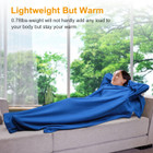 Wearable Fleece Blanket with Sleeves product image
