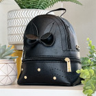 Vegan Leather Bow Mini Backpack product image