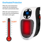 Mini Plug-in Personal Heater with Remote Control product image