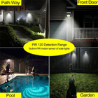 Outdoor Waterproof Motion Sensor 48-LED Solar Light (10-Pack) product image