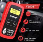 Kobra™ OBD2 Scanner Car Code Reader, Universal Auto Diagnostic Tool product image