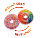 2-in-1 Reversible Super Soft Microplush Doughnut Pillow product image