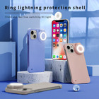 3-in-1 Ring Selfie Flip Light iPhone Case product image