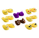 Emojeez Soft Plush Emoji Character House Slippers with Anti-Slip Sole product image