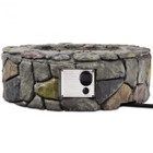 28" Propane Gas Fire Pit with Weather-Resistant Stone Finish  product image