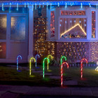 Solar Holiday Candy Cane Light product image