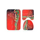 3-Piece Christmas Bathroom Rug Set product image
