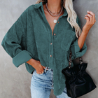 Women's Slouchy Oversized Corduroy Shirt Jacket  product image