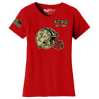 Women's Ultimate Camo Football Color T-Shirt product image