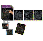 ArtLover® Scratch-a-Doodle Art Kits (Set of 3) product image