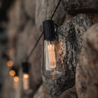 Solar Powered LED Patio Bulb String Lights product image