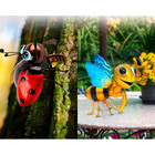 Lotti Ladybug and Hortense Honeybee Metal Yard Art Sculptures (Set of 2) product image