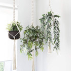 Macramé Boho Handmade Cotton Rope Wall Plant Hanger (3-Pack) product image