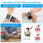 Wrist Blood Pressure Monitor with Large LCD Screen product image