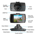 1080p Car DVR Dash Camera with Loop Recording & Night Vision product image