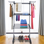 Rolling Collapsible Clothes Drying Rack product image