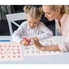 BleuZoo 2-in-1 Alphabet Magnetic Letter Tracing Board product image