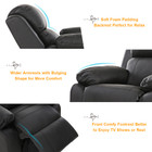 Kids' Deluxe Padded Armchair Recliner with Headrest and Storage Arm product image