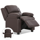 Kids' Deluxe Padded Armchair Recliner with Headrest and Storage Arm product image