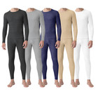 Men's Super Soft Cotton Waffle Knit Thermal Top & Underwear (3-Pair) product image