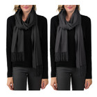 Women's Warm Ultra-Soft Cashmere Feel Scarf for Winter (2-Pack) product image