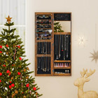 Wall or Door Mounted Mirrored Jewelry Cabinet product image