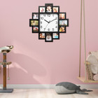 12-Picture Photo Frame Clock   product image