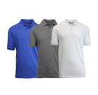 Men's Slim Fit Pique Polo Shirts (3-Pack) product image