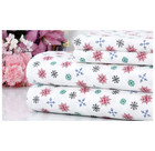 Bibb Home® 4-Piece Printed Cotton Flannel Sheet Set product image