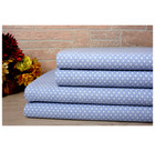 Bibb Home® 4-Piece Printed Cotton Flannel Sheet Set product image