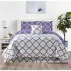 Reversible Microfiber Bed Comforter with Pillow Shams product image