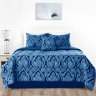 Reversible Microfiber Bed Comforter with Pillow Shams product image
