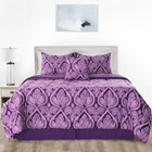 Reversible Microfiber Bed Comforter with Pillow Shams product image