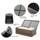 7-Person Rattan Patio Furniture Set with 2 Storage Boxes product image