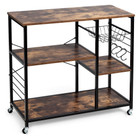 Industrial Rolling Kitchen Baker's Rack product image
