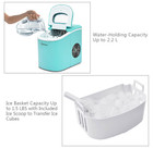 Mini Portable Electric Ice Maker Machine with Ice Scoop product image