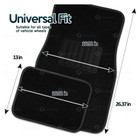 Zone Tech® 4-Piece All-weather Vehicle Floor Mat Set product image