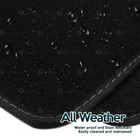 Zone Tech® 4-Piece All-weather Vehicle Floor Mat Set product image